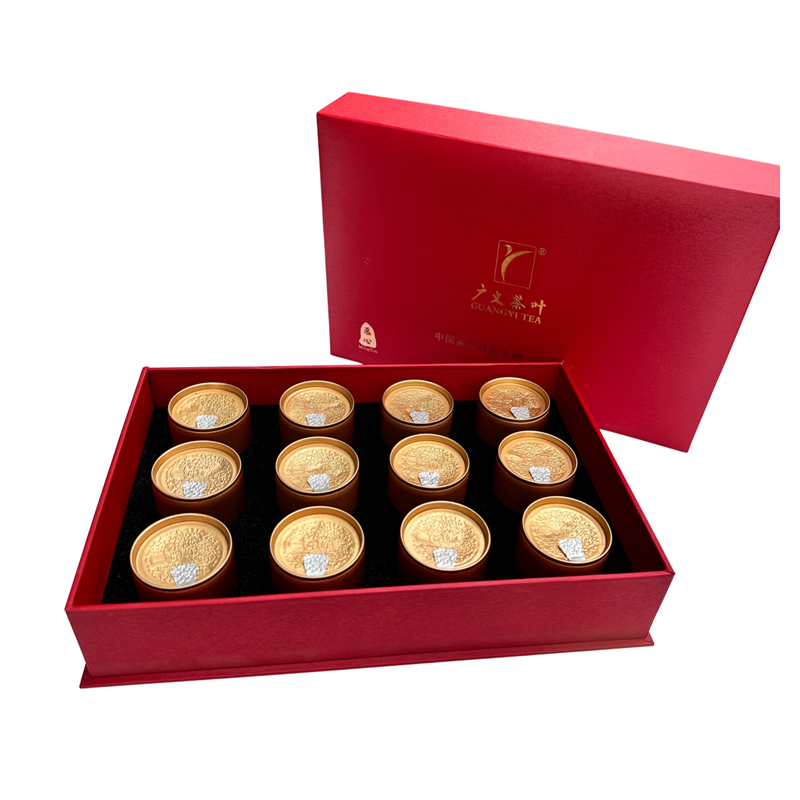 【茗心系列明前特級(jí)信陽紅茶12罐一罐好茶】核心產(chǎn)區(qū)、高山茶園、精心制作